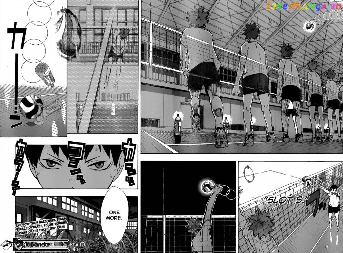 Haikyuu!!, Chapter 90 image 19